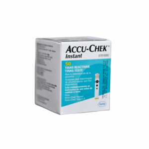Tira reactiva glucosa accuchek instant