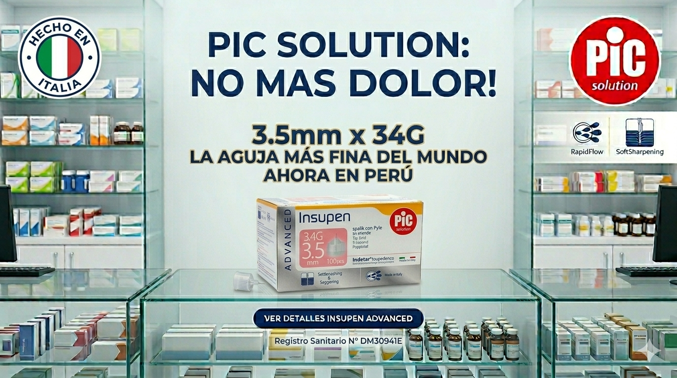 PIC aguja lapicero insulina BD
