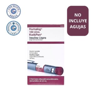 humalog lispro lapicero insulina