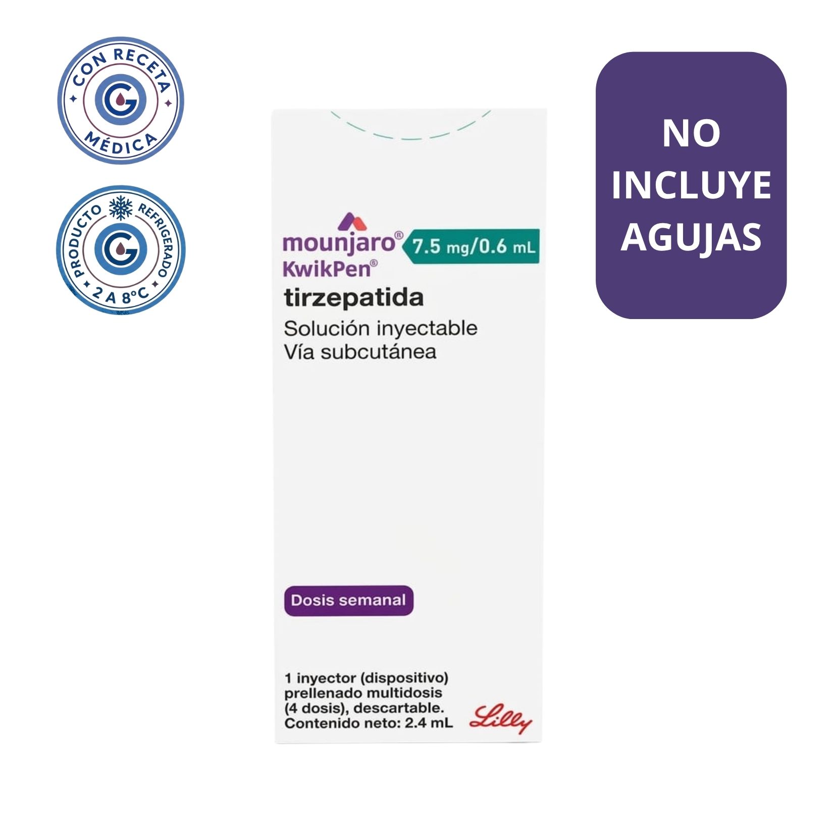 mounjaro 7.5mg lapicero