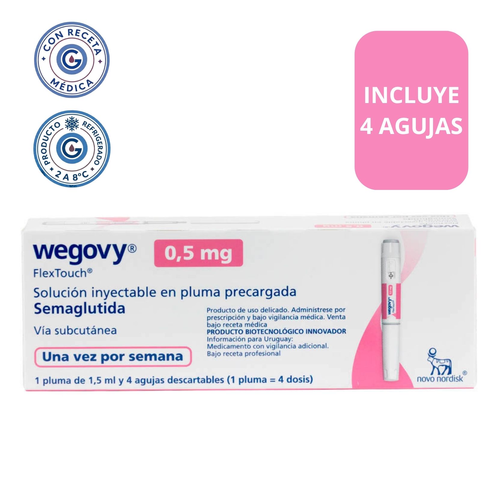 wegovy peso lapicero