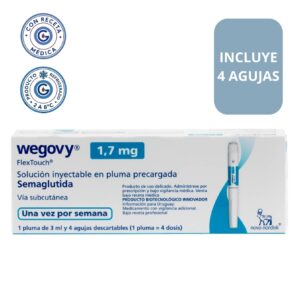 wegovy 1.7mg lapicero