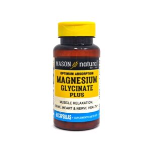 Glicinato de Magnesio Plus Mason Natural glucofarma