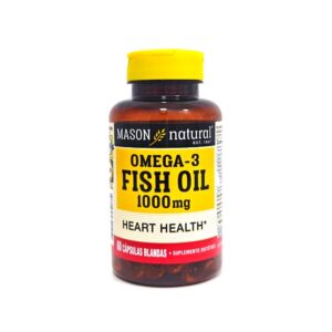Omega 3 Fish Oil Mason Natural glucofarma