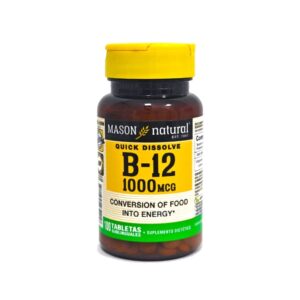 Vitamina B12 Mason Natural glucofarma