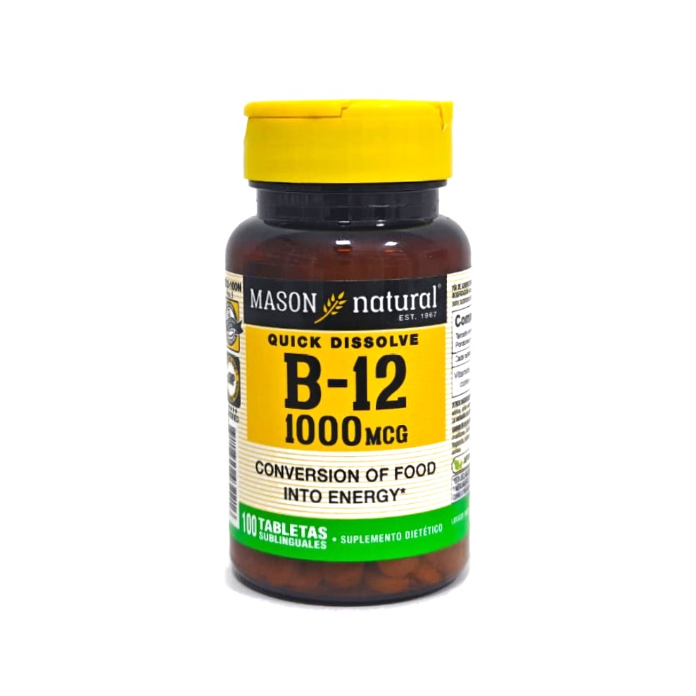 Vitamina B12 Mason Natural glucofarma
