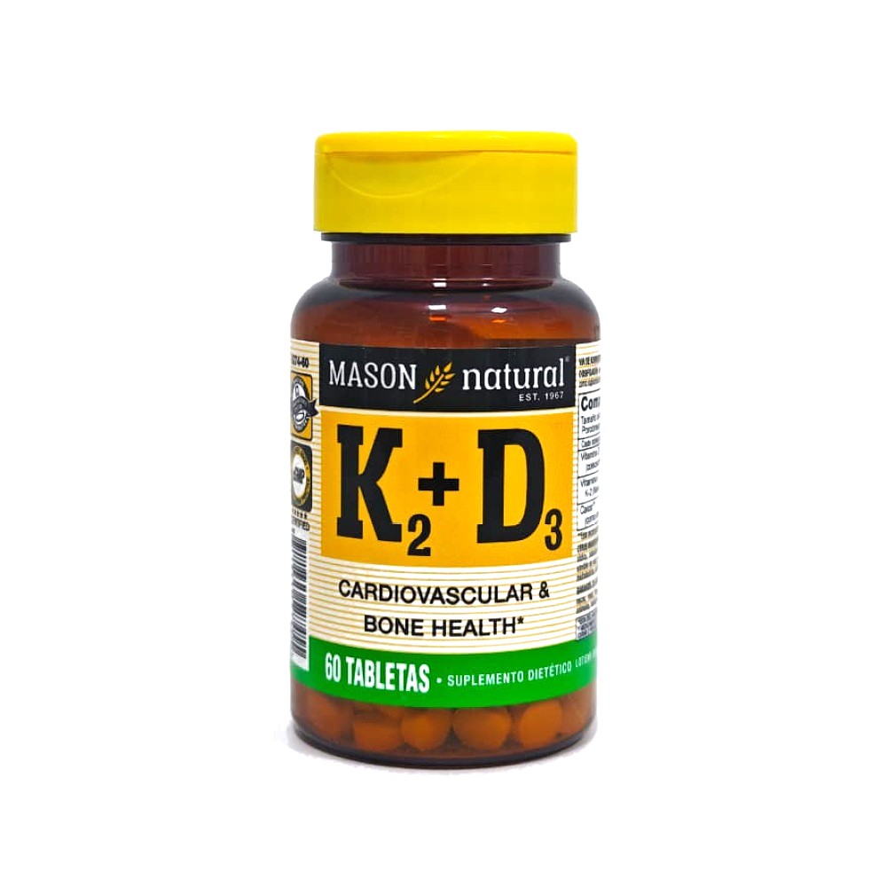 Vitamina K2 + D3 Mason Natural glucofarma